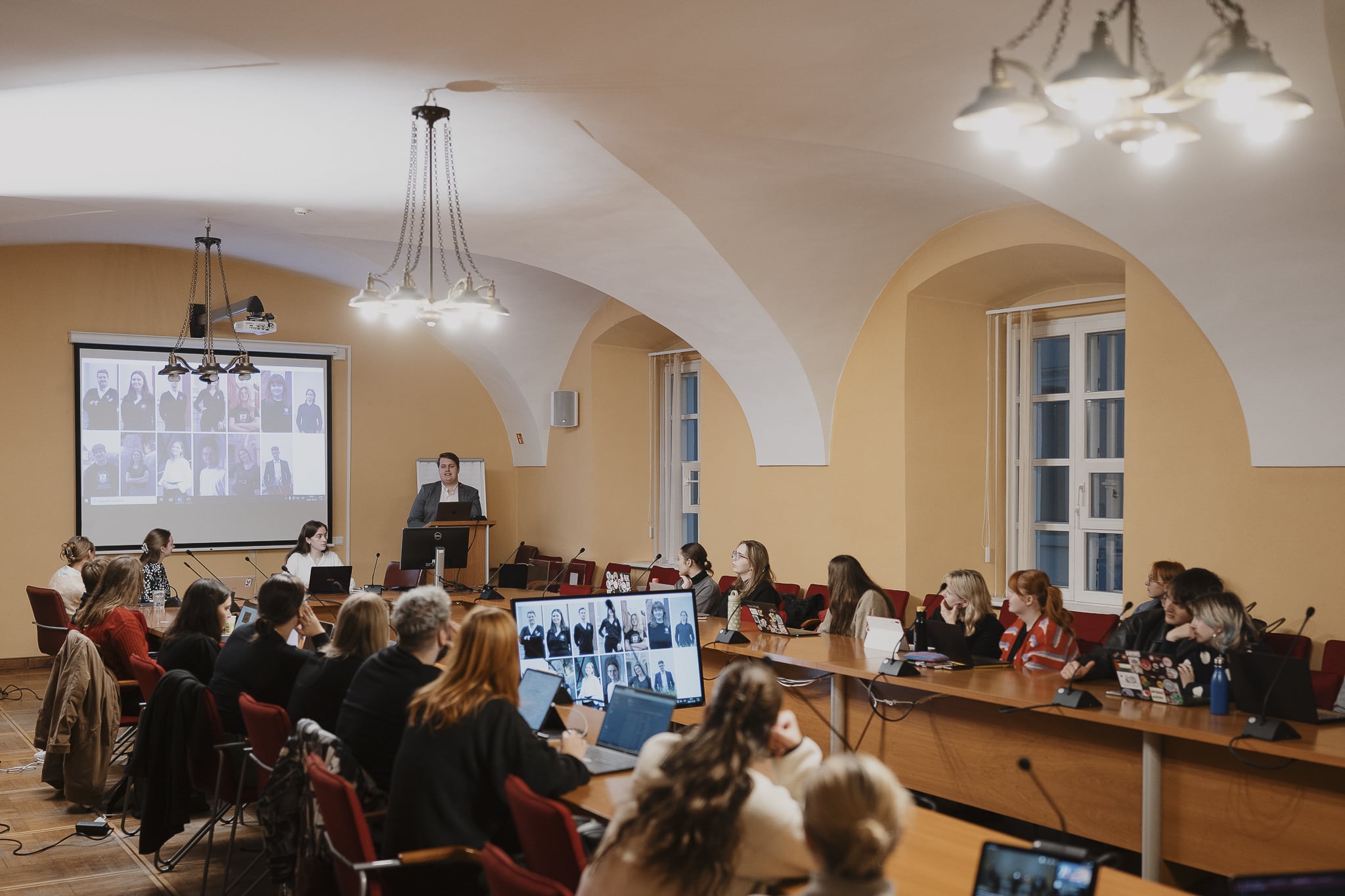 VU SA Parliament meeting